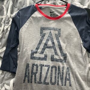 Nike Arizona wildcats quarter sleeve